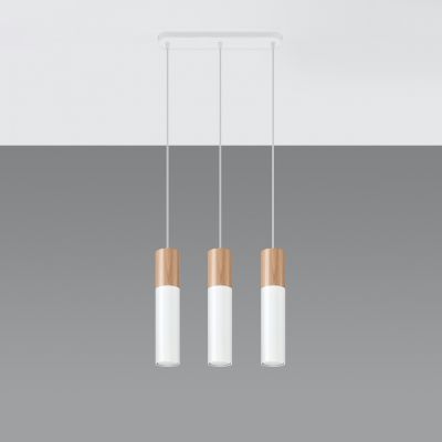 Lampa wisząca PABLO 3L biała (SL.0630)